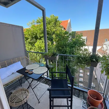 Appartement Maerzenbad Palais - Altstadt & Rathausblick Augsburg